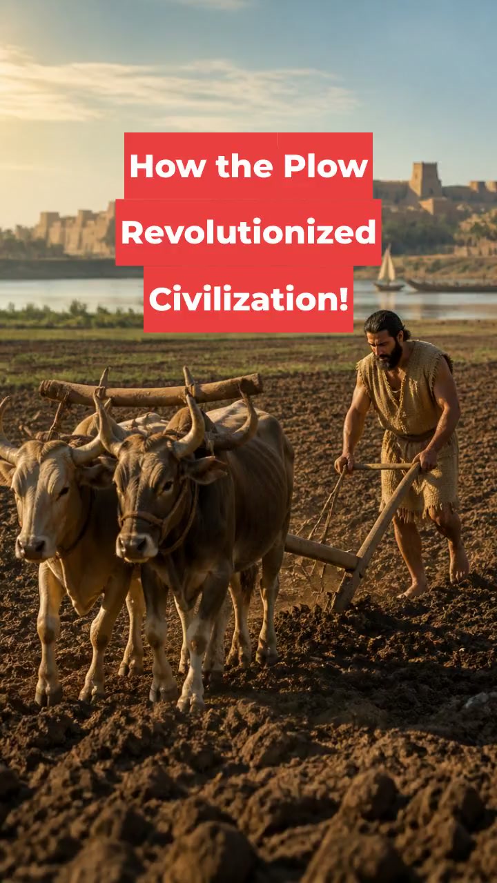 How the Plow Revolutionized Civilization!