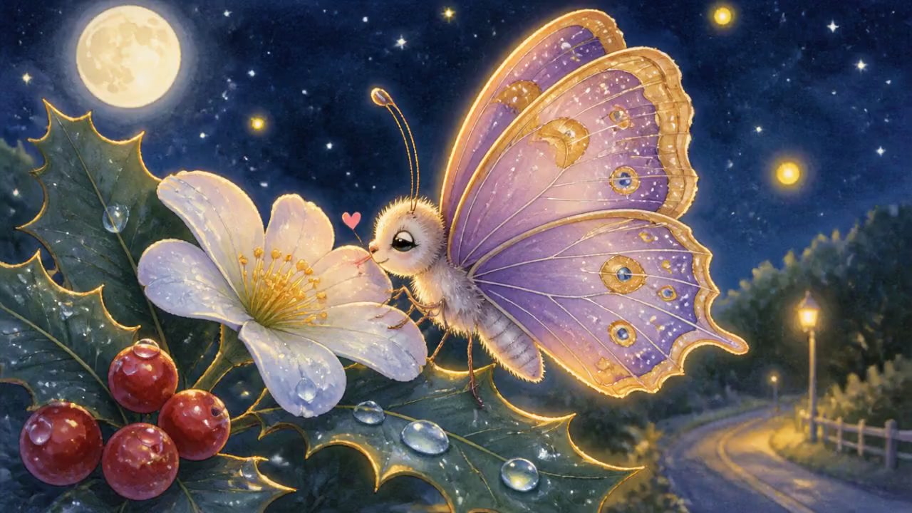 Le Papillon des Bisous: Une Nuit Magique