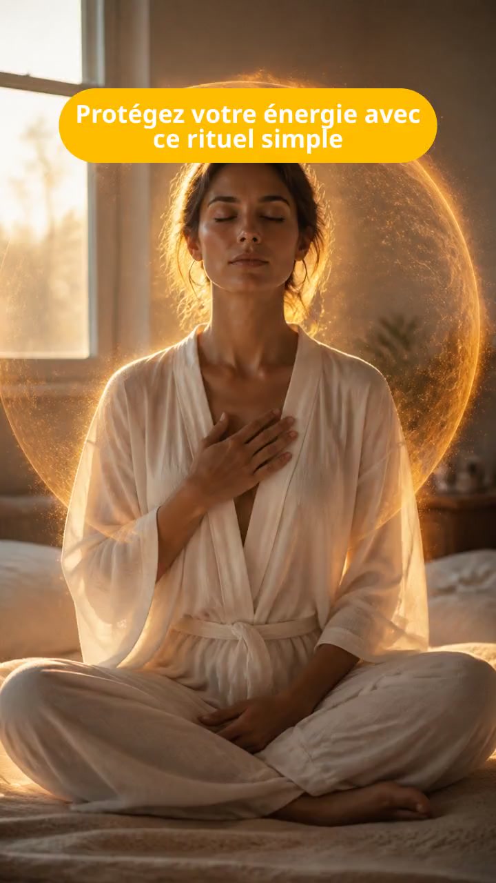 Protégez votre énergie avec ce rituel simple!