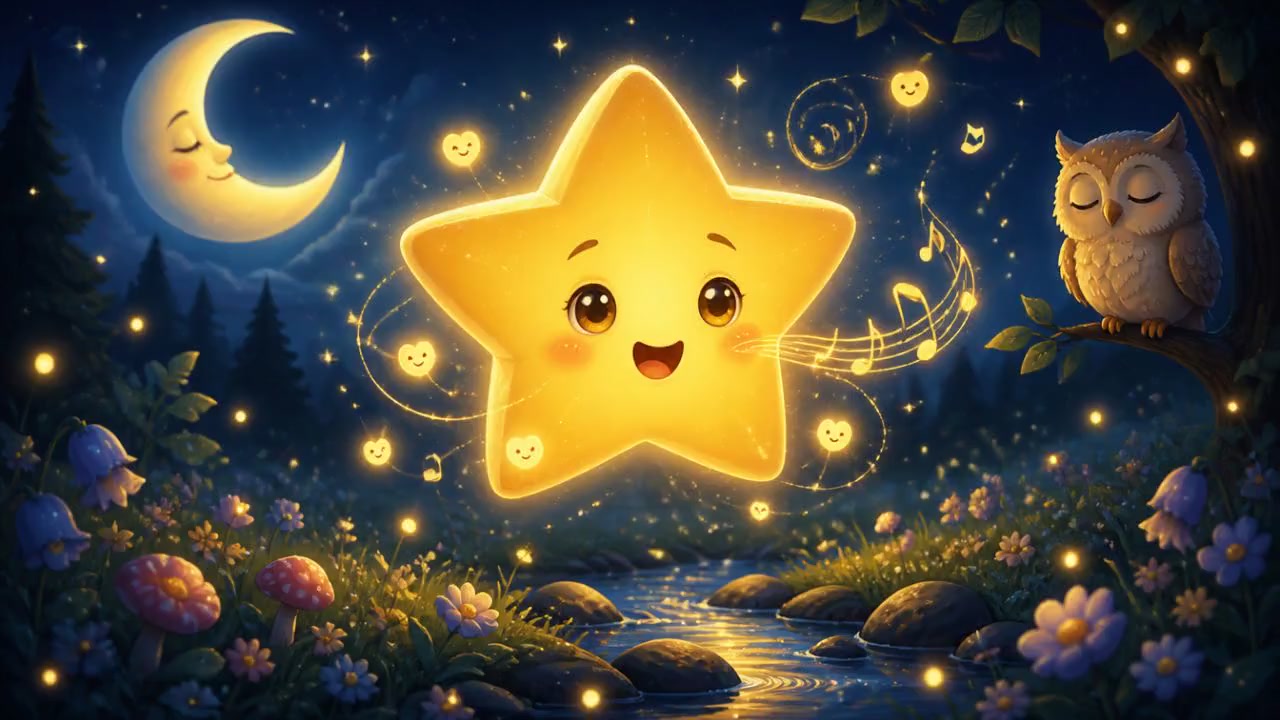 Chante, petite étoile : Un voyage dans la nuit magique!
