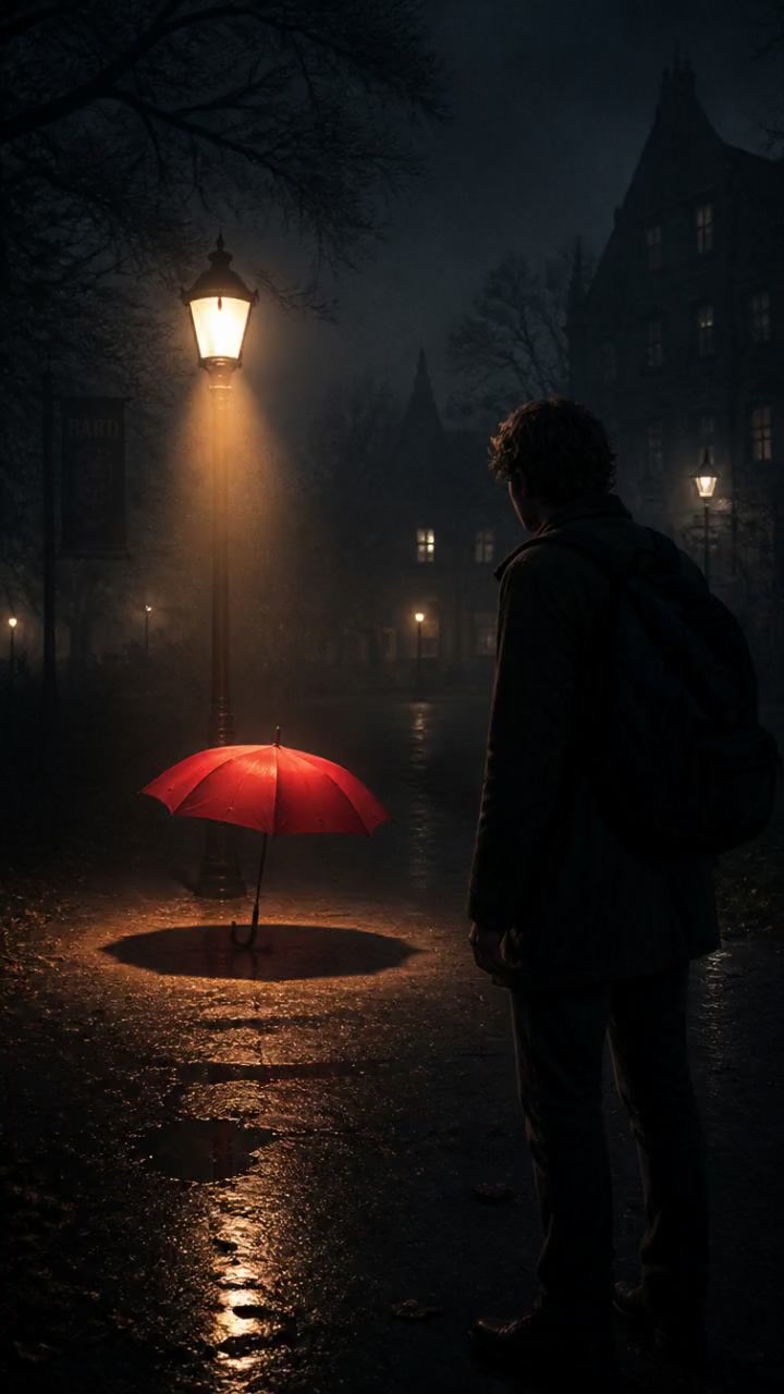 The Chilling Mystery of the Red Umbrella