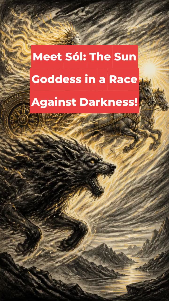 Meet Sól: The Sun Goddess in a Race Against Darkness!