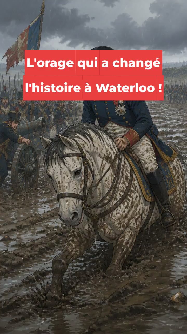 L'orage qui a changé l'histoire à Waterloo !