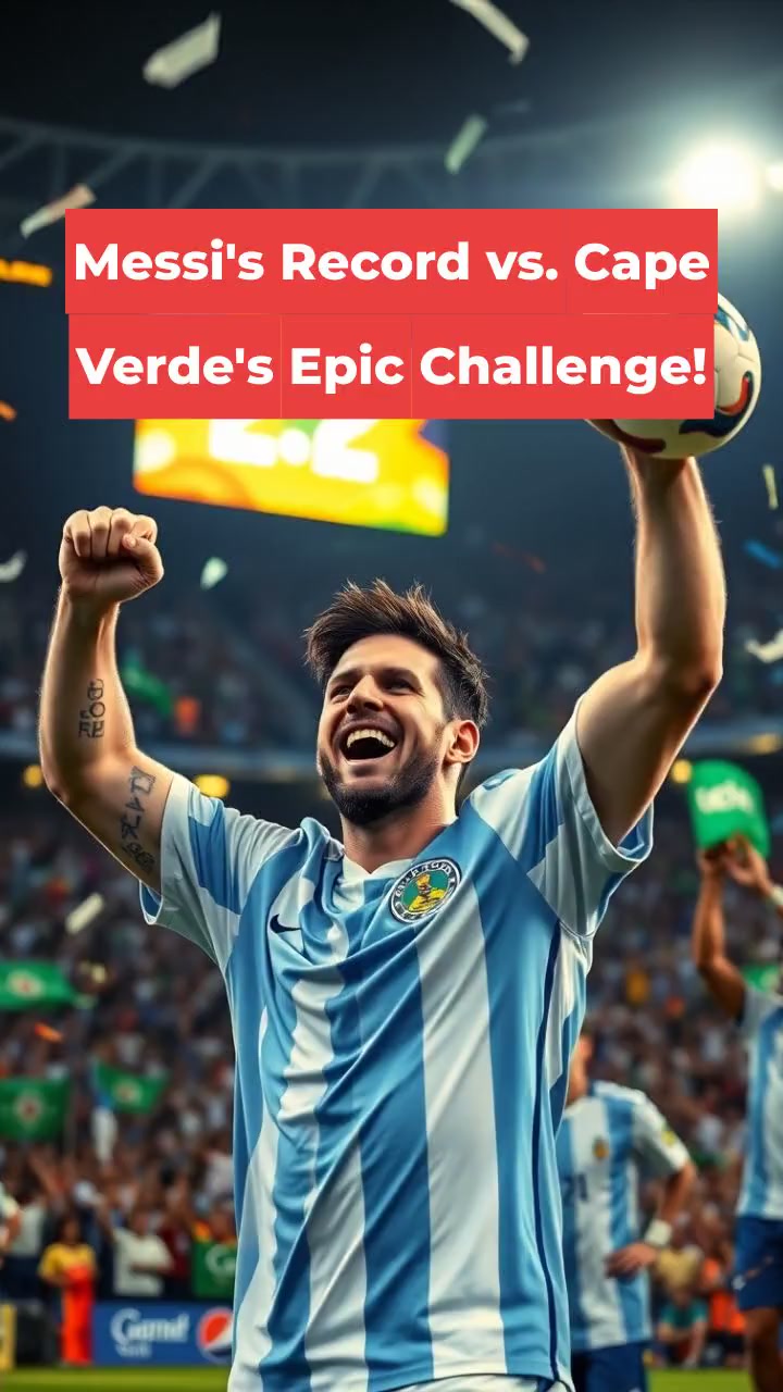 Messi's Record vs. Cape Verde's Epic Challenge!
