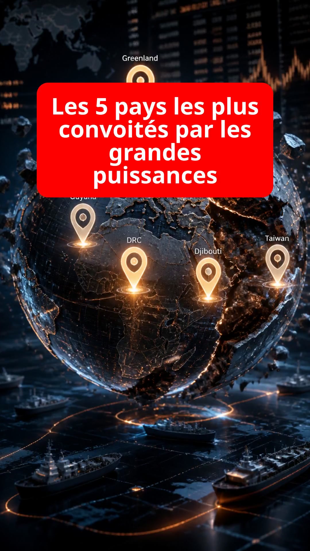 Les 5 pays cachés au cœur du choc des superpuissances!