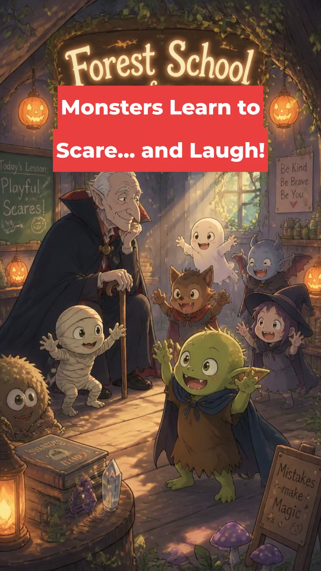 Monsters Learn to Scare... and Laugh!