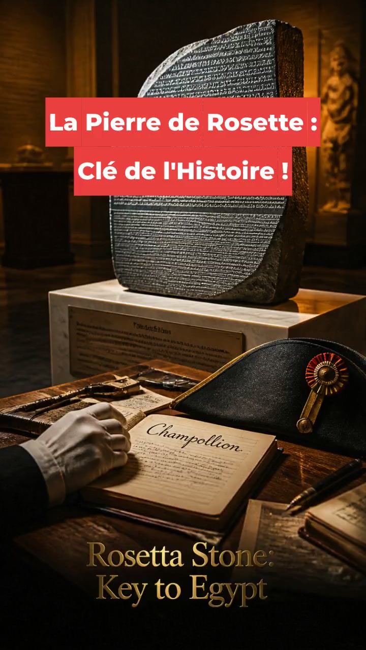 La Pierre de Rosette : Clé de l'Histoire !