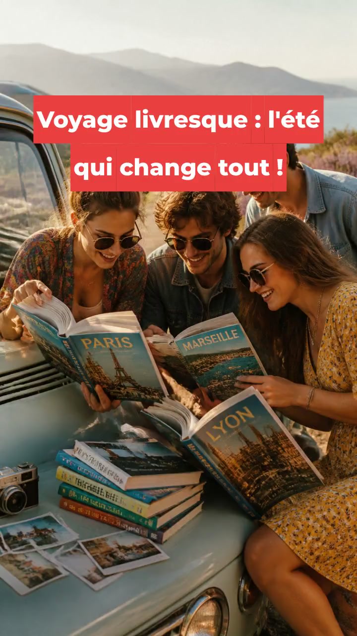 Voyage livresque : l'été qui change tout !