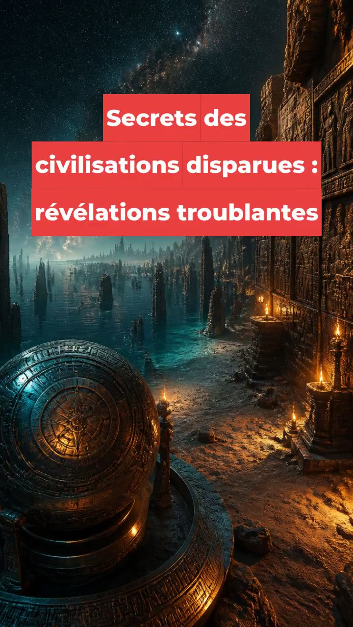 Secrets des civilisations disparues : révélations troublantes