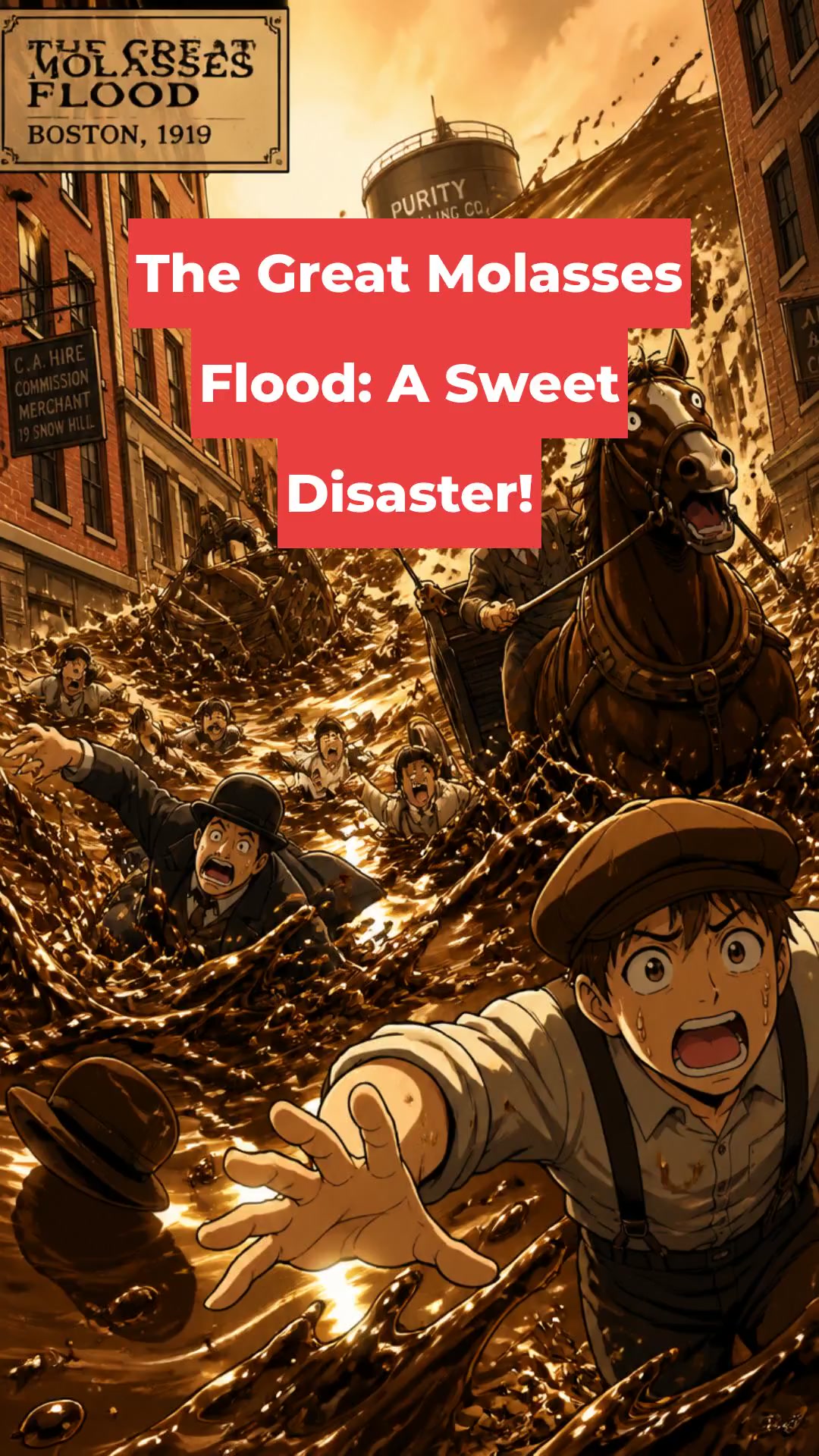 The Great Molasses Flood: A Sweet Disaster!