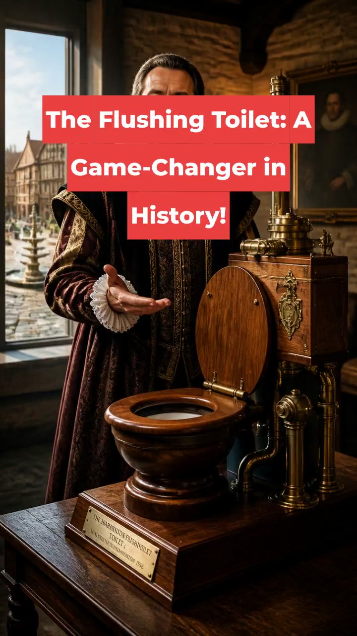 The Flushing Toilet: A Game-Changer in History!