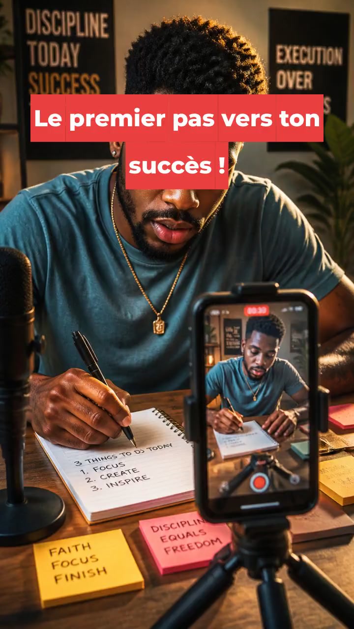 Le premier pas vers ton succès !