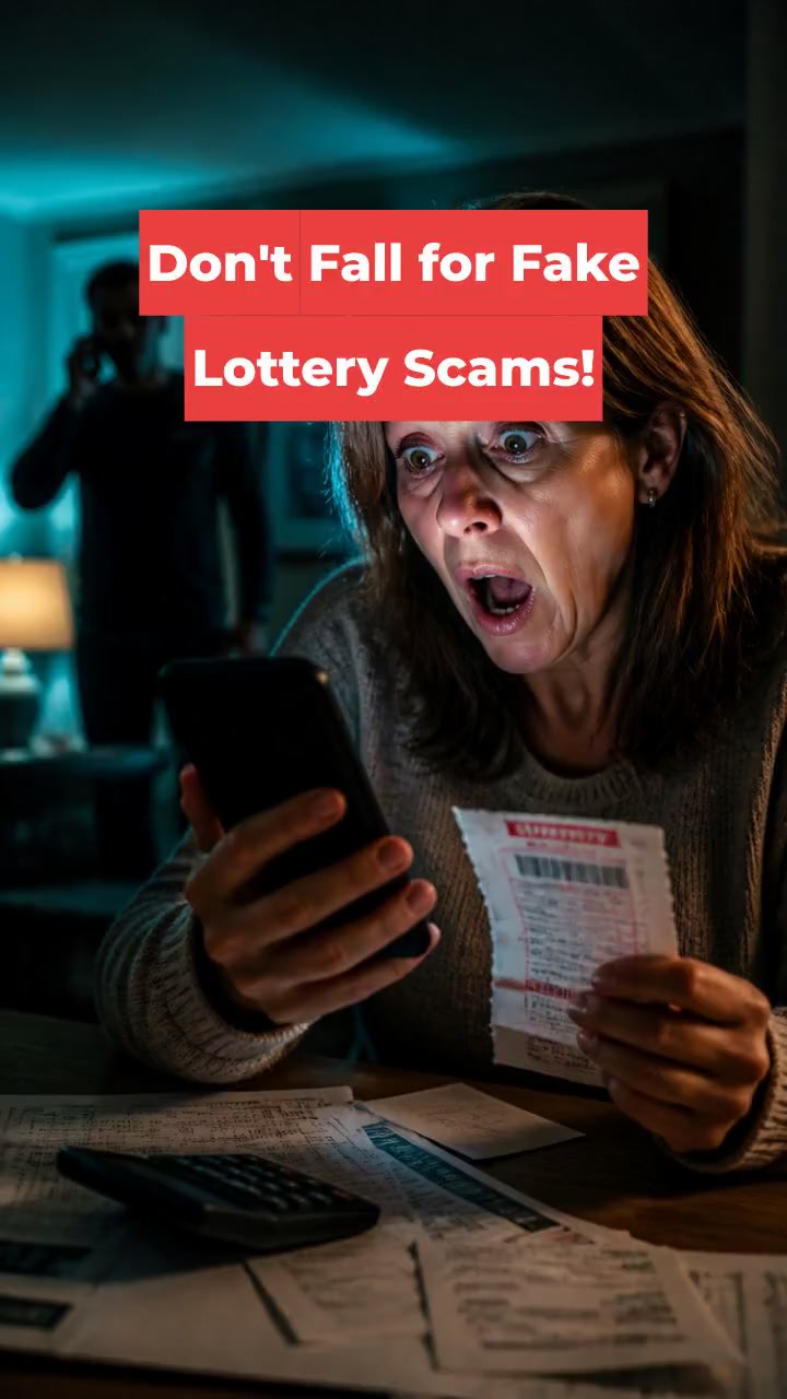 Don't Fall for Fake Lottery Scams!