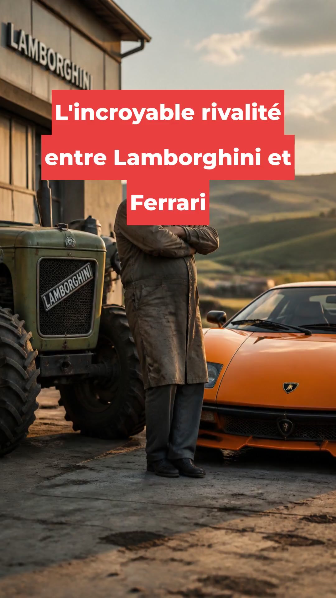 L'incroyable rivalité entre Lamborghini et Ferrari