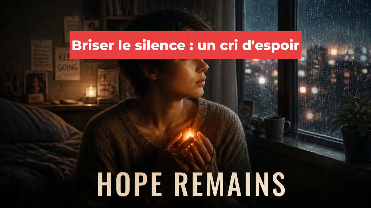 Briser le silence : un cri d'espoir