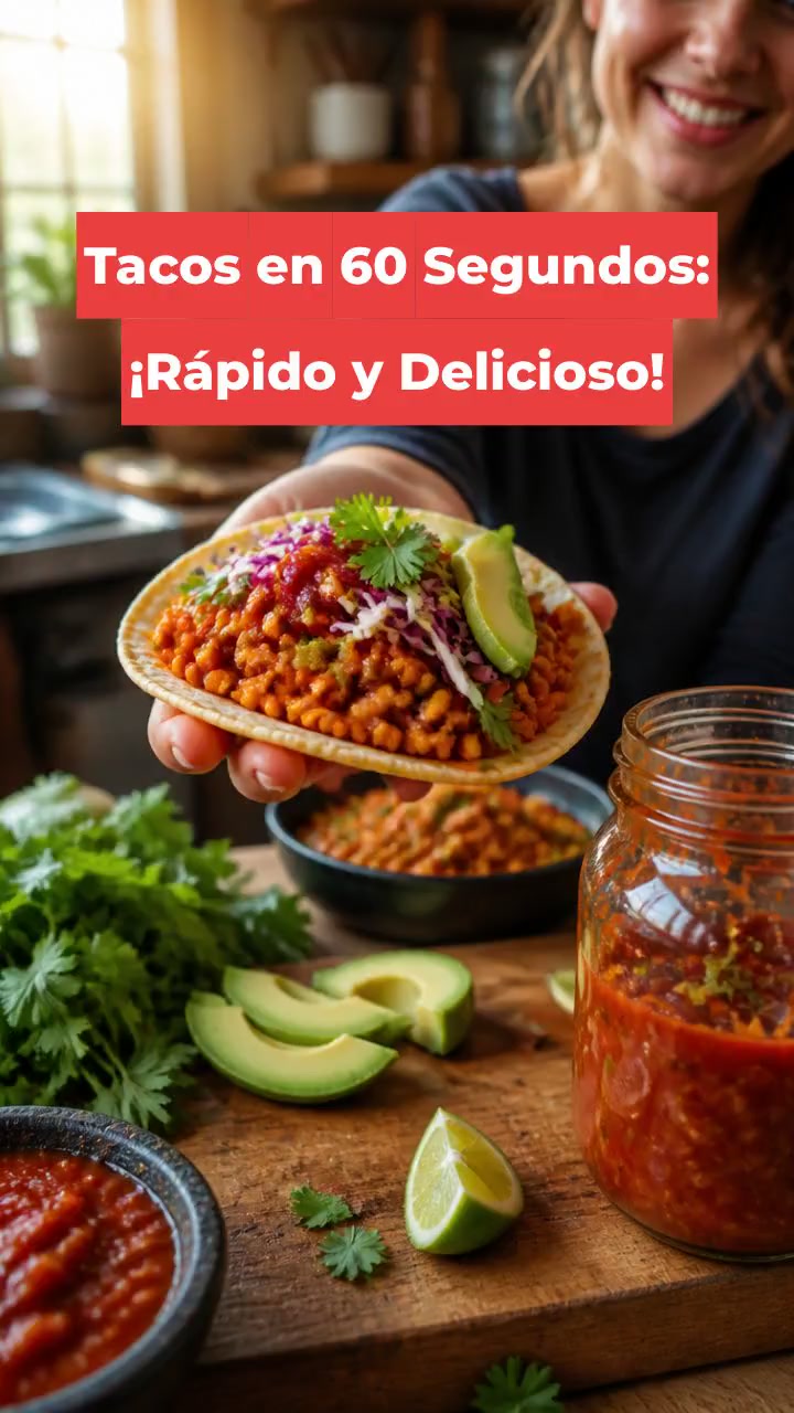 Tacos en 60 Segundos: ¡Rápido y Delicioso!