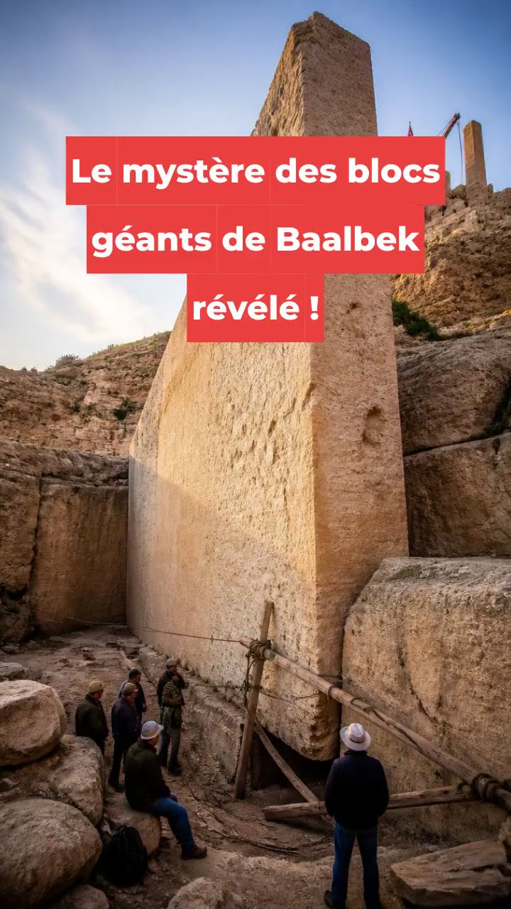 Le mystère des blocs géants de Baalbek révélé !