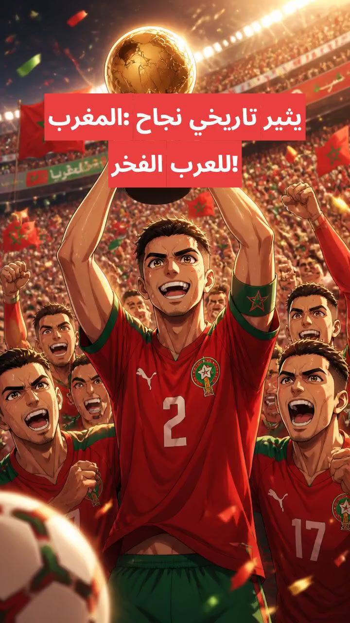 المغرب: نجاح تاريخي يثير الفخر للعرب!