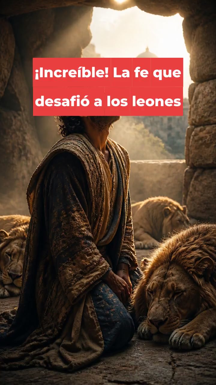 ¡Increíble! La fe que desafió a los leones
