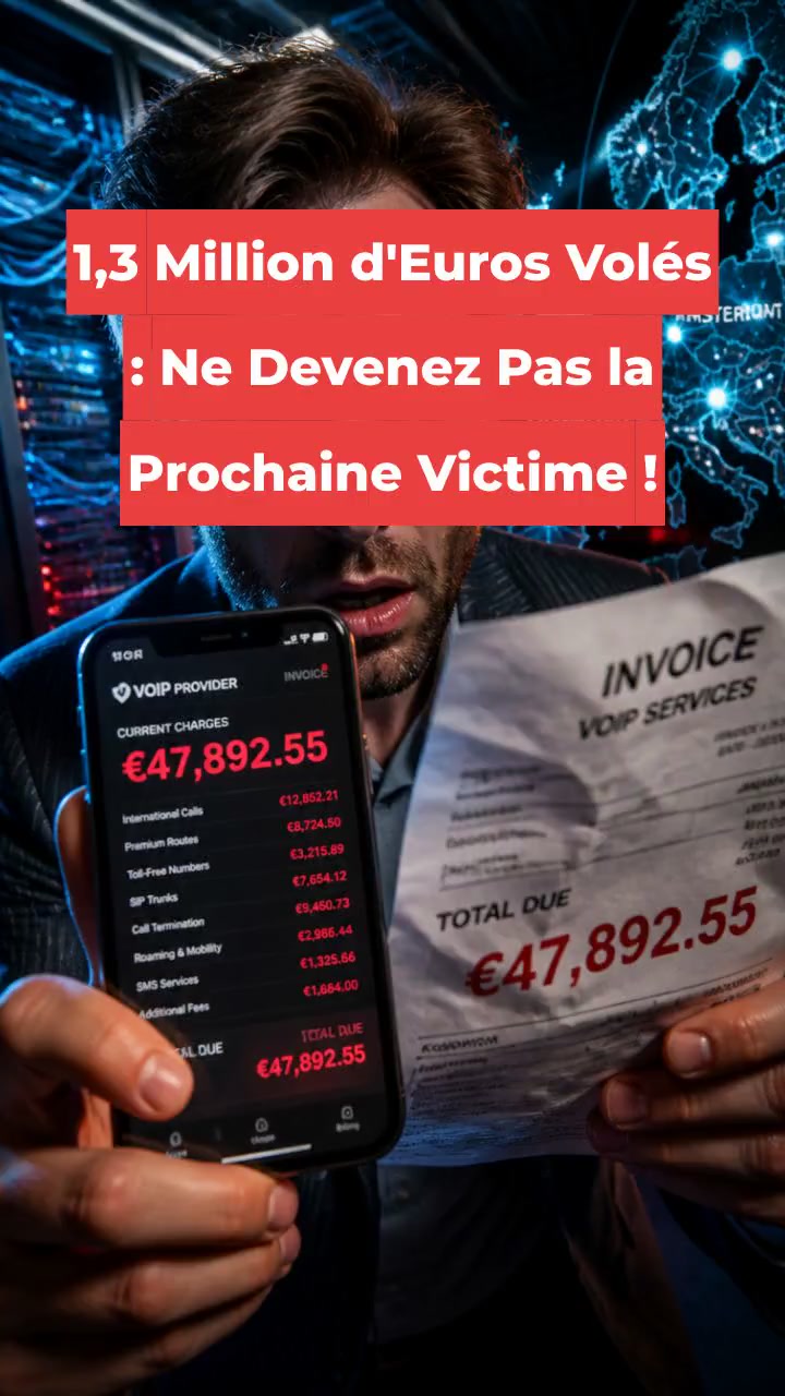 1,3 Million d'Euros Volés : Ne Devenez Pas la Prochaine Victime !