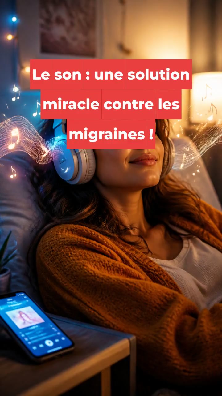 Le son : une solution miracle contre les migraines !