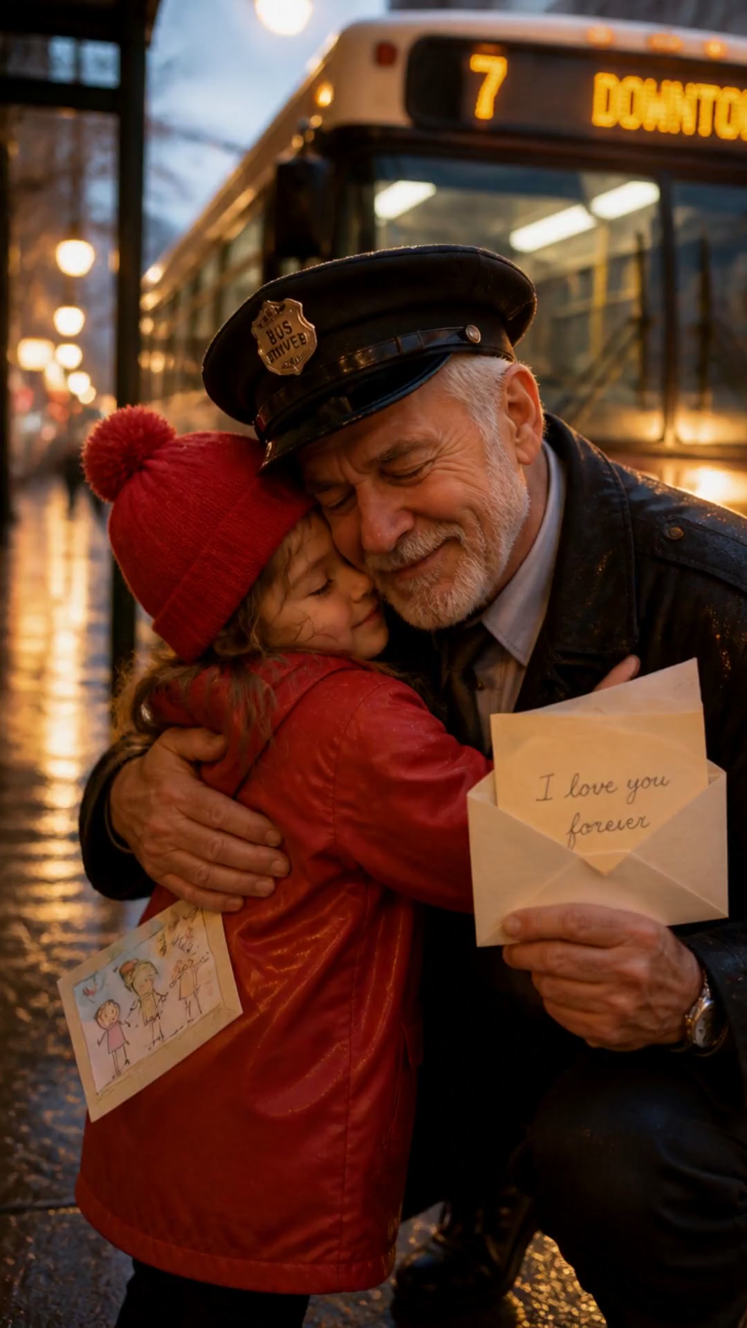 A Heartwarming Promise: The Girl at the Bus Stop