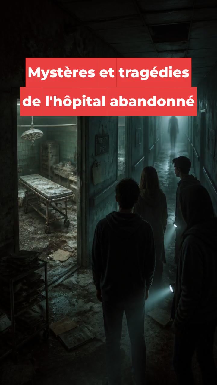 Mystères et tragédies de l'hôpital abandonné