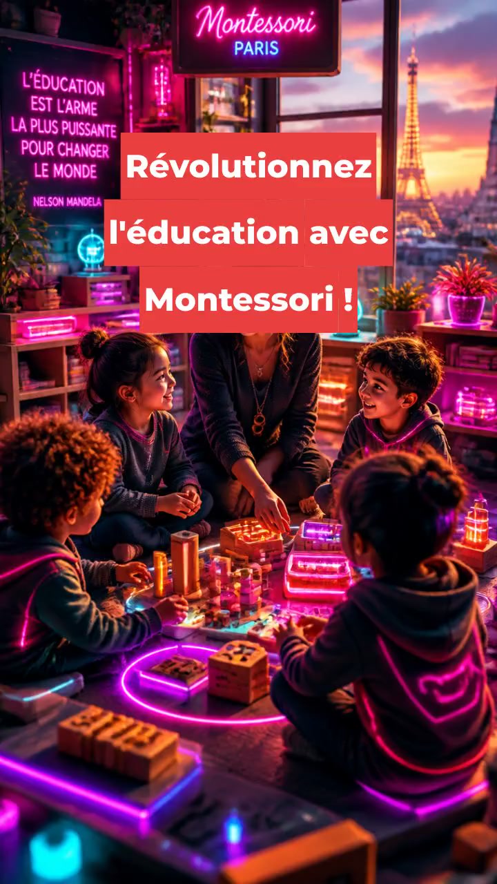 Révolutionnez l'éducation avec Montessori !