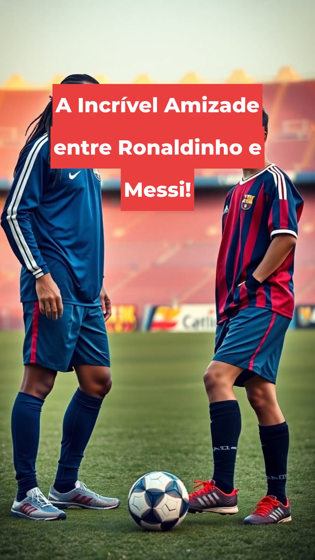 A Incrível Amizade entre Ronaldinho e Messi!