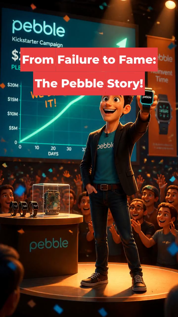 From Failure to Fame: The Pebble Story!