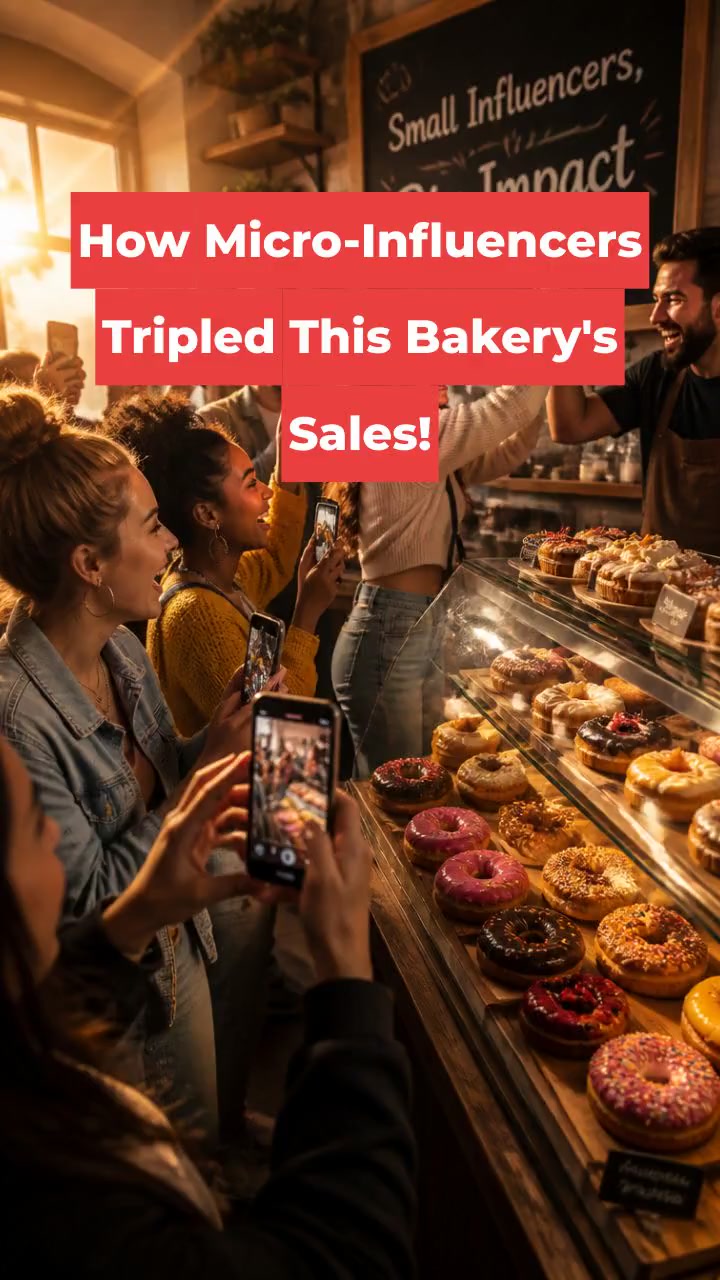 How Micro-Influencers Tripled This Bakery's Sales!