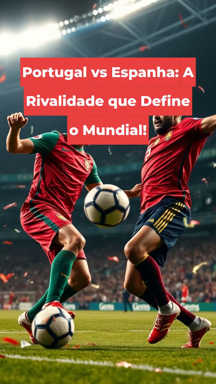 Portugal vs Espanha: A Rivalidade que Define o Mundial!