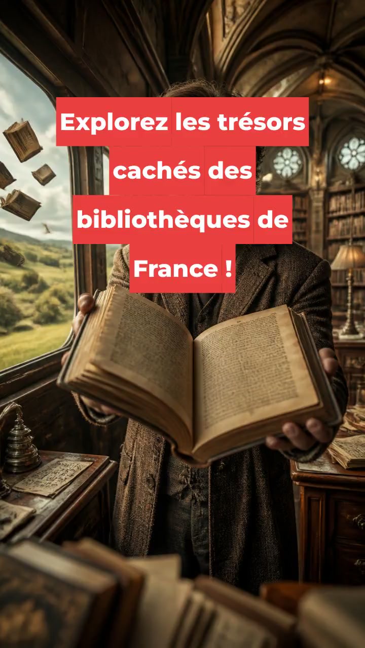 Explorez les trésors cachés des bibliothèques de France !