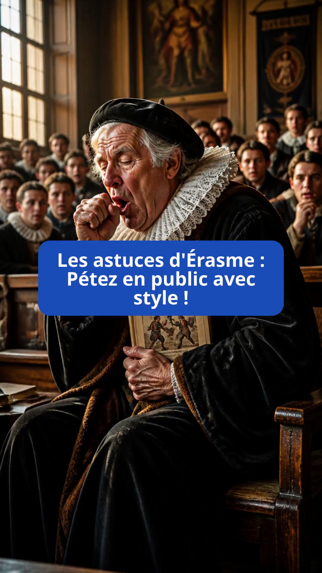Les astuces d'Érasme : Pétez en public avec style !