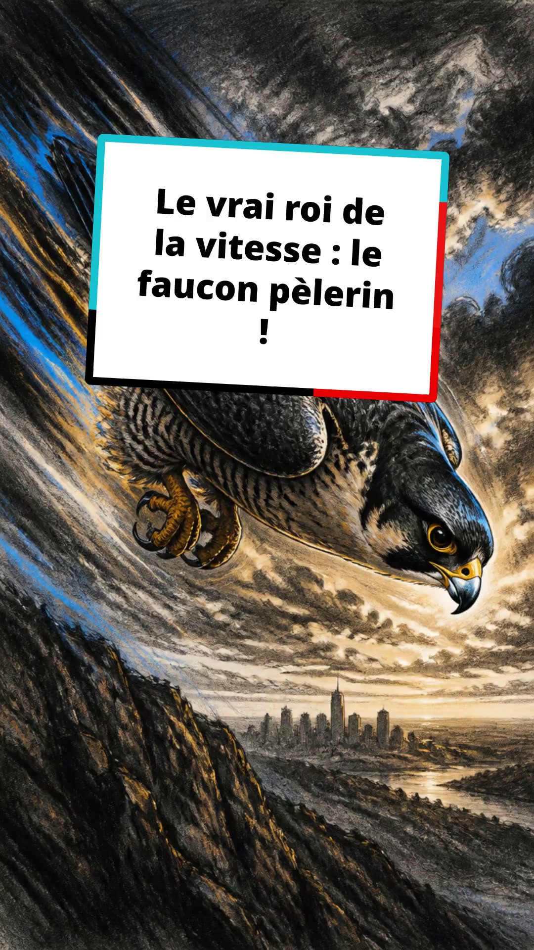 Le vrai roi de la vitesse : le faucon pèlerin !