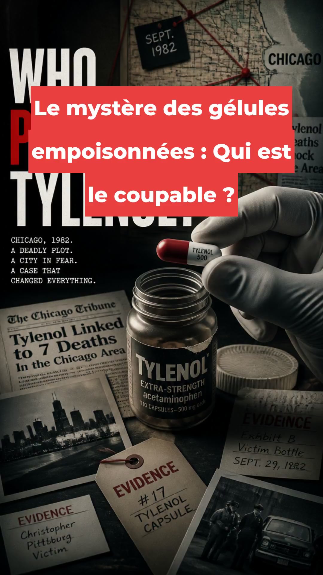 Le mystère des gélules empoisonnées : Qui est le coupable ?