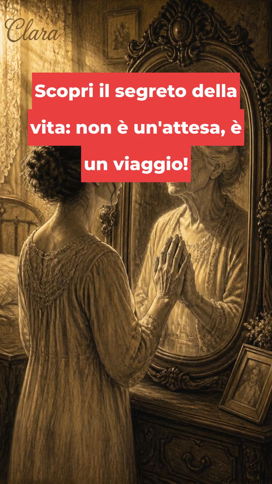 Scopri il segreto della vita: non è un'attesa, è un viaggio!