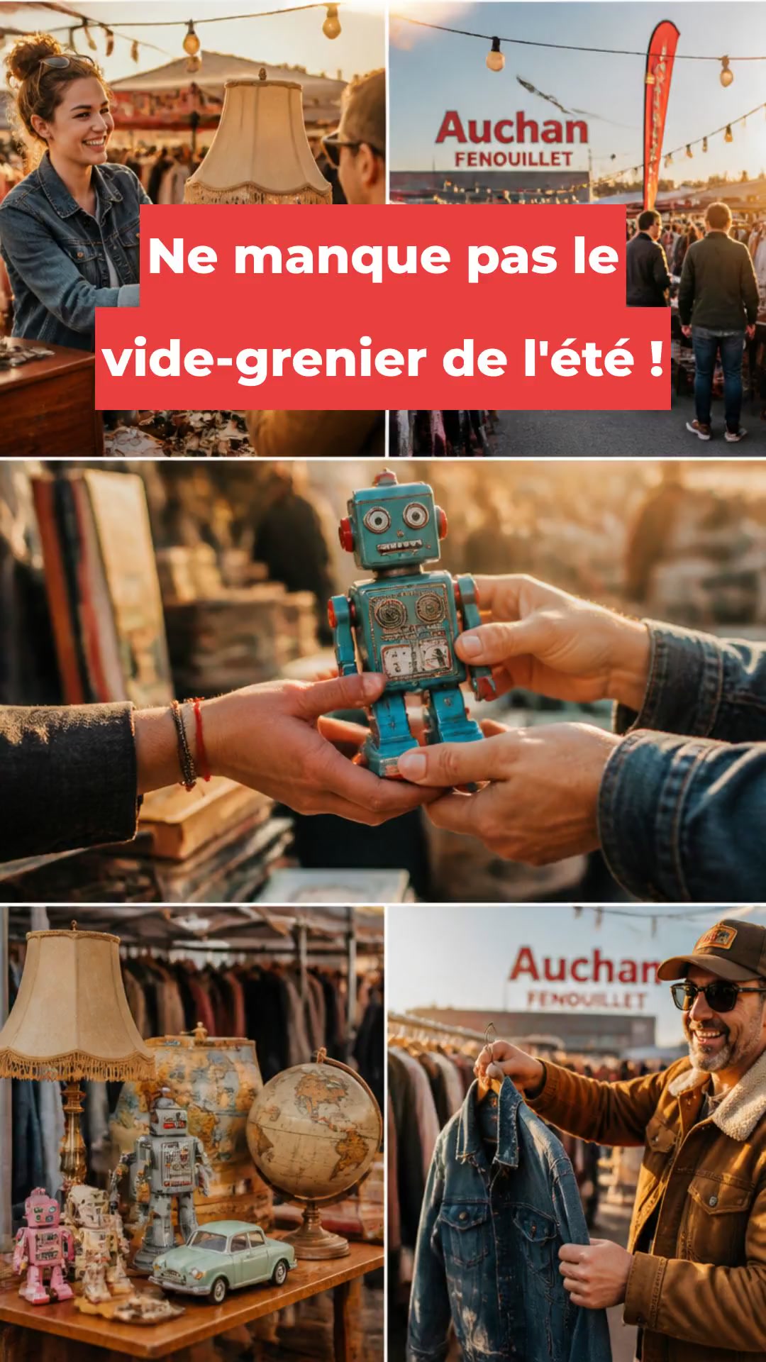 Ne manque pas le vide-grenier de l'été !
