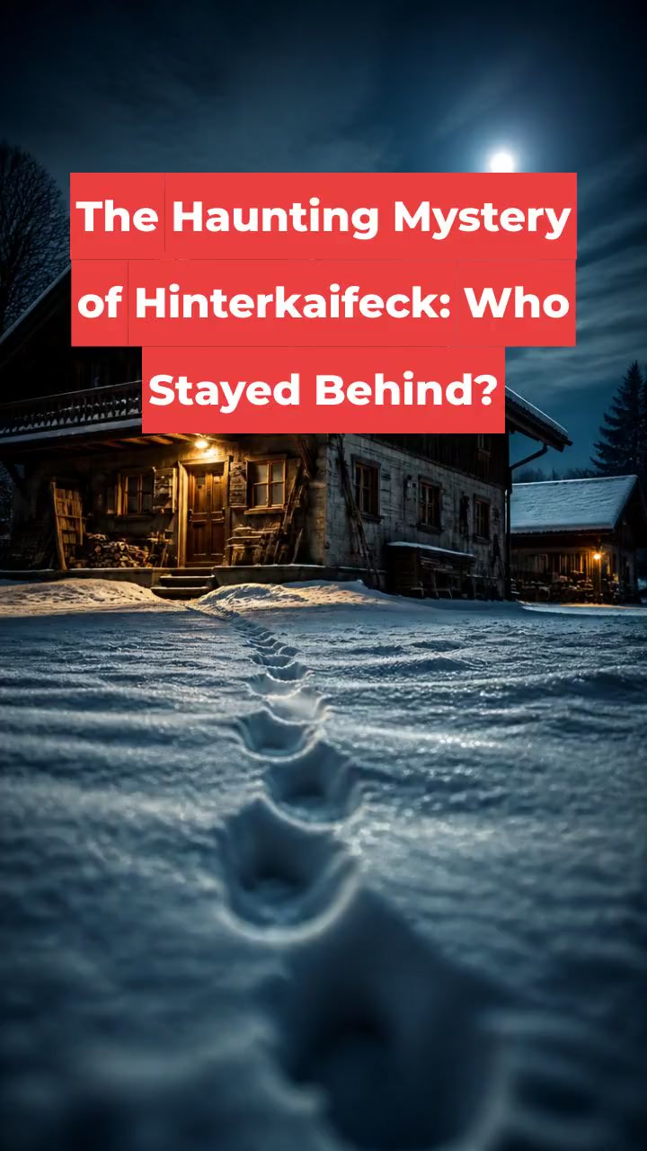 The Haunting Mystery of Hinterkaifeck: Who Stayed Behind?