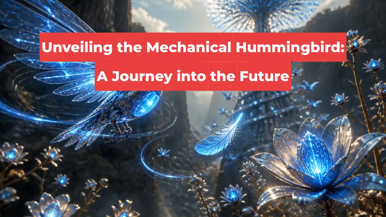 Unveiling the Mechanical Hummingbird: A Journey into the Future