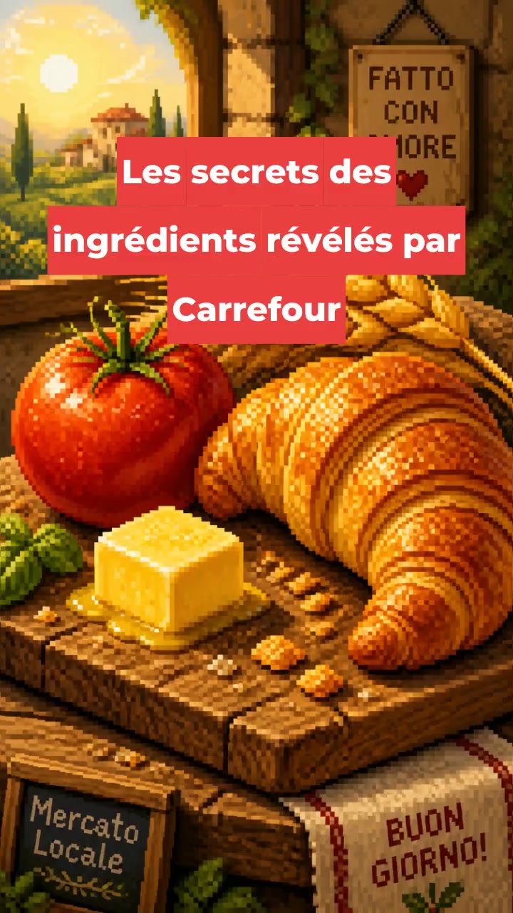 Les secrets des ingrédients révélés par Carrefour