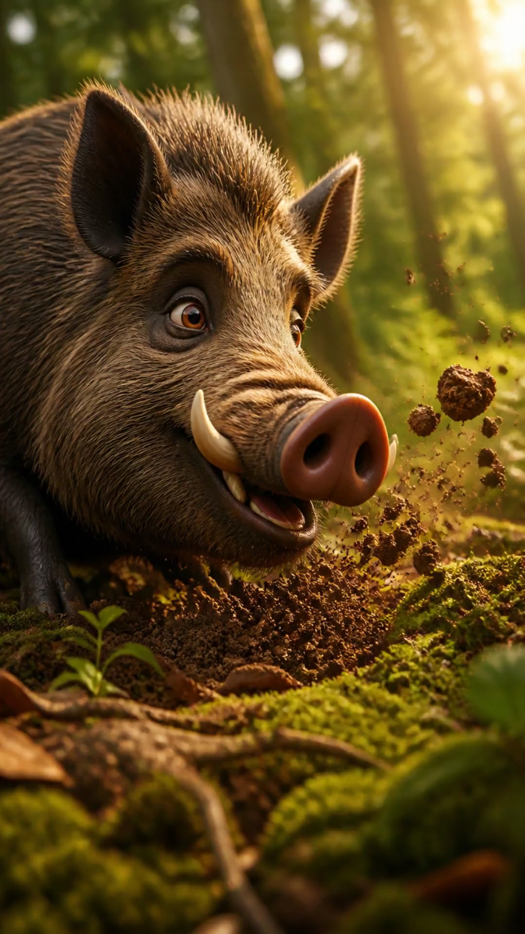 Le Sanglier: Gardien de la Forêt!