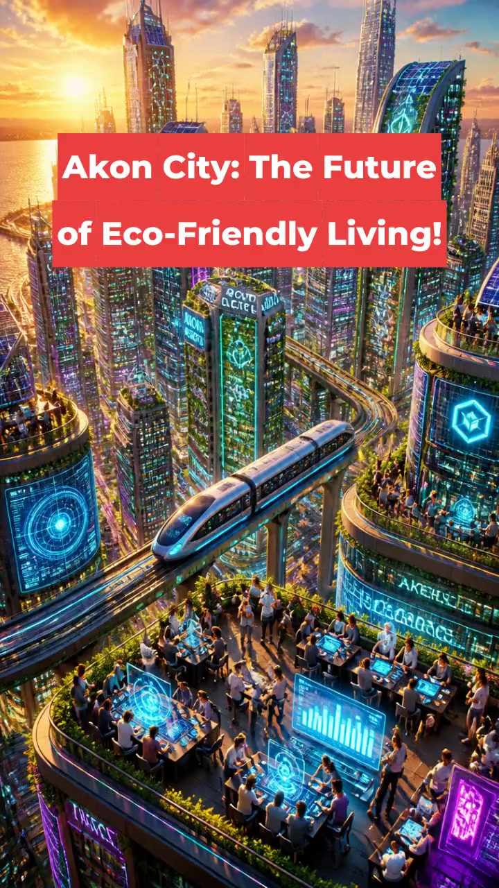 Akon City: The Future of Eco-Friendly Living!
