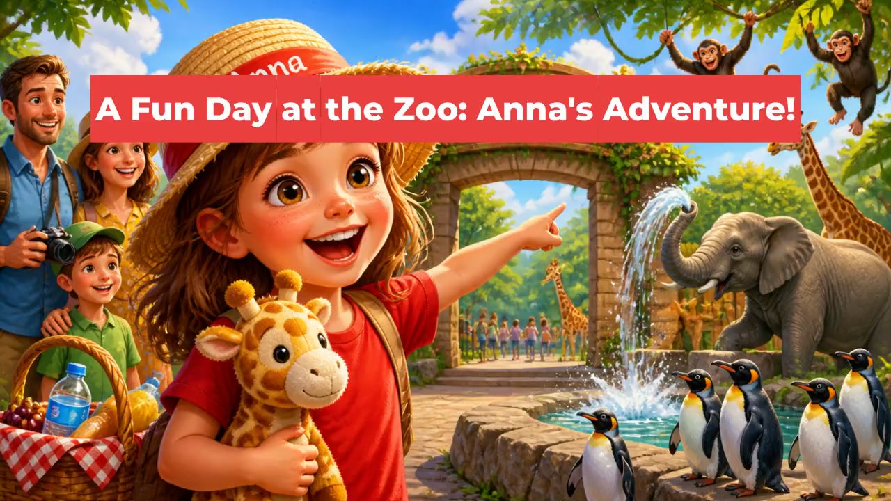 A Fun Day at the Zoo: Anna's Adventure!