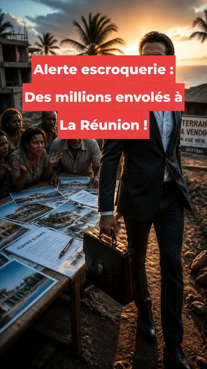 Alerte escroquerie : Des millions envolés à La Réunion !
