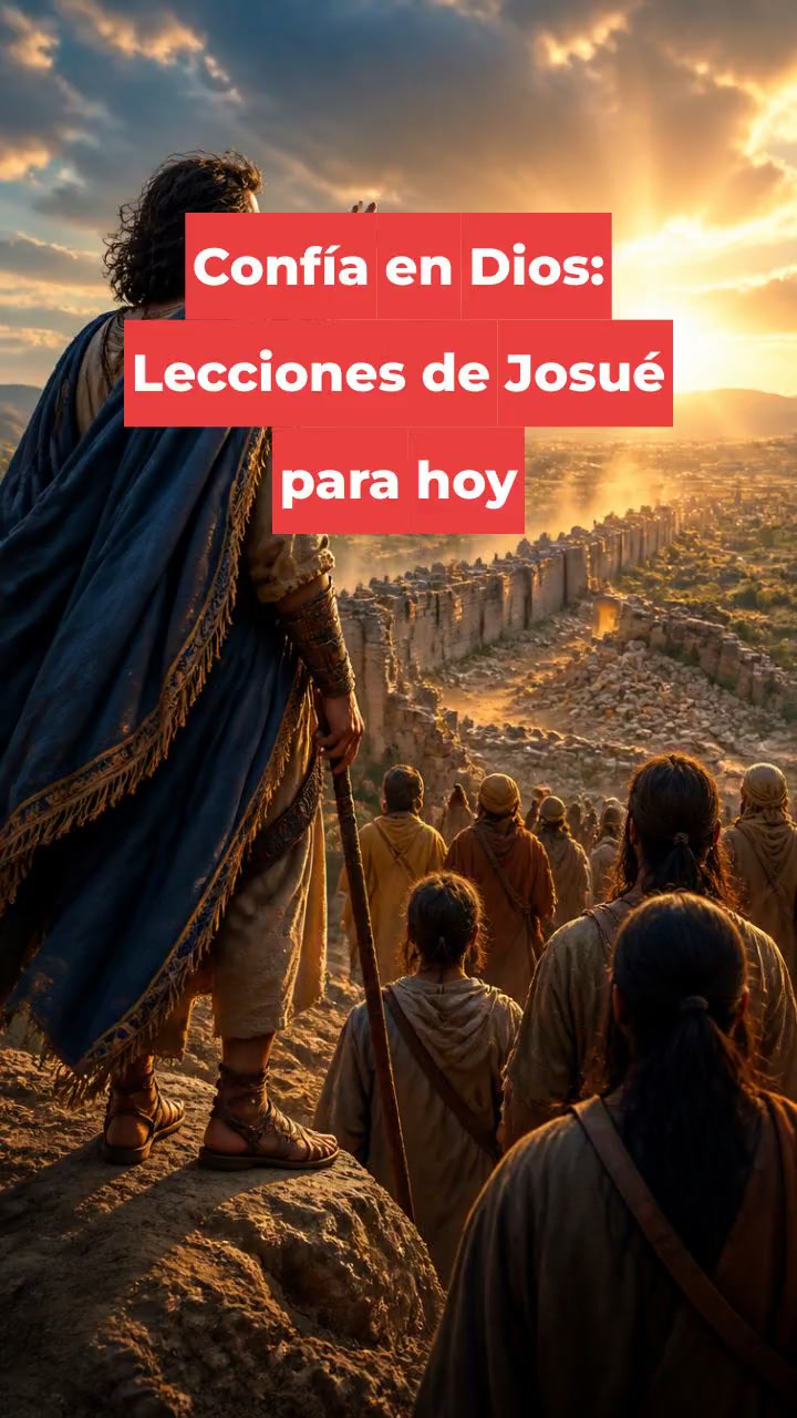 Confía en Dios: Lecciones de Josué para hoy