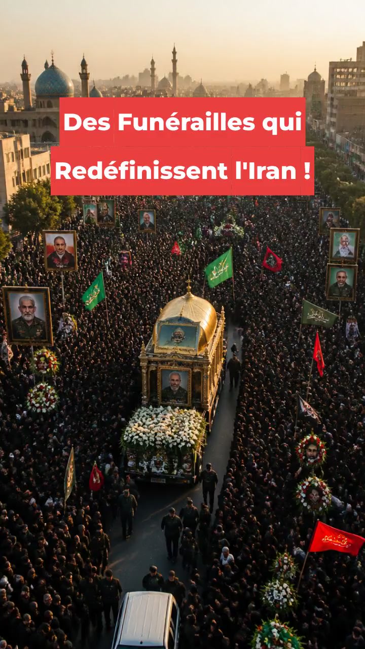 Des Funérailles qui Redéfinissent l'Iran !