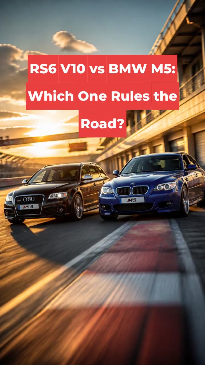 RS6 V10 vs BMW M5: Which One Rules the Road?