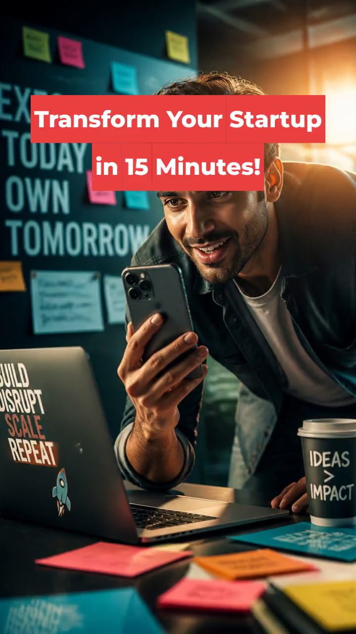 Transform Your Startup in 15 Minutes!