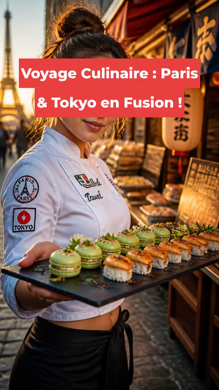 Voyage Culinaire : Paris & Tokyo en Fusion !